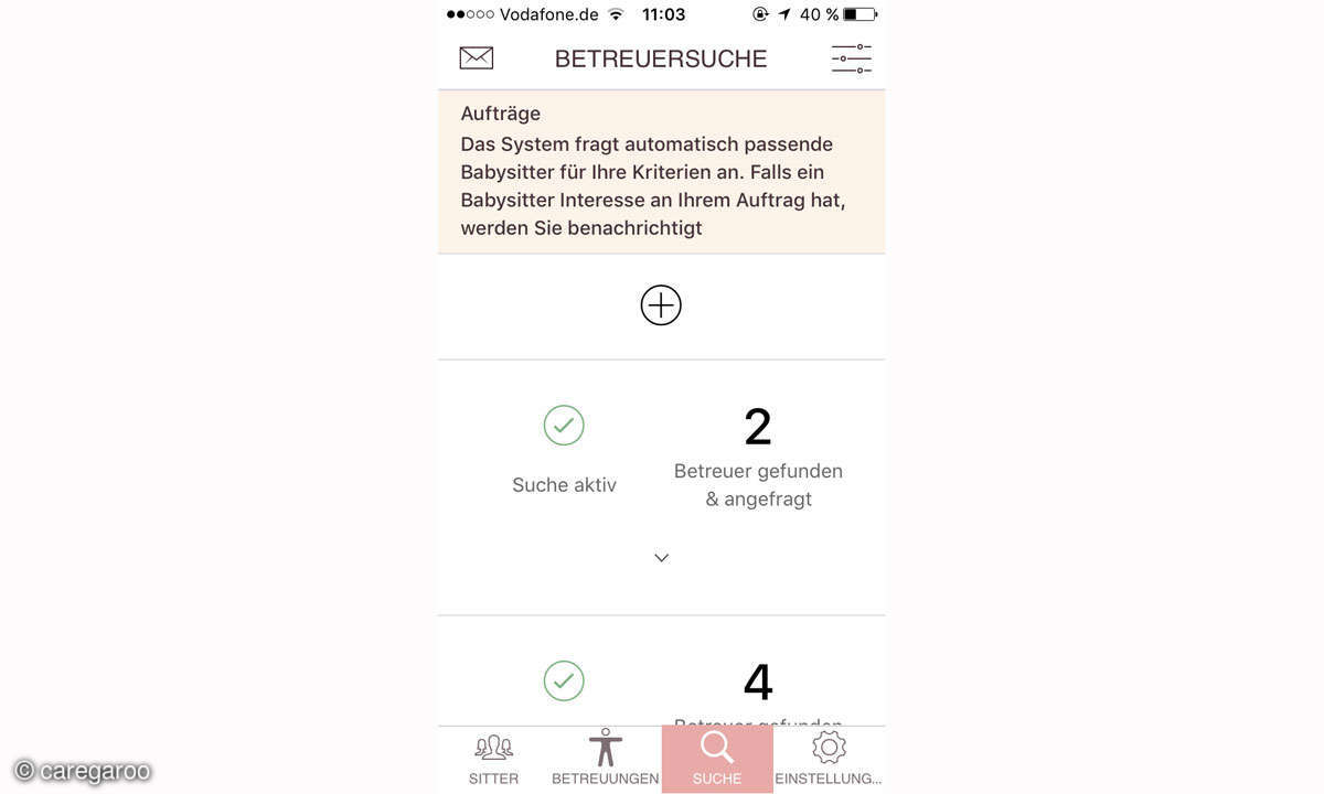 caregaroo Screenshot