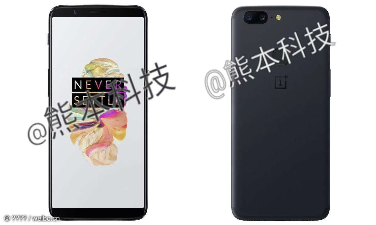 OnePlus 5T Render