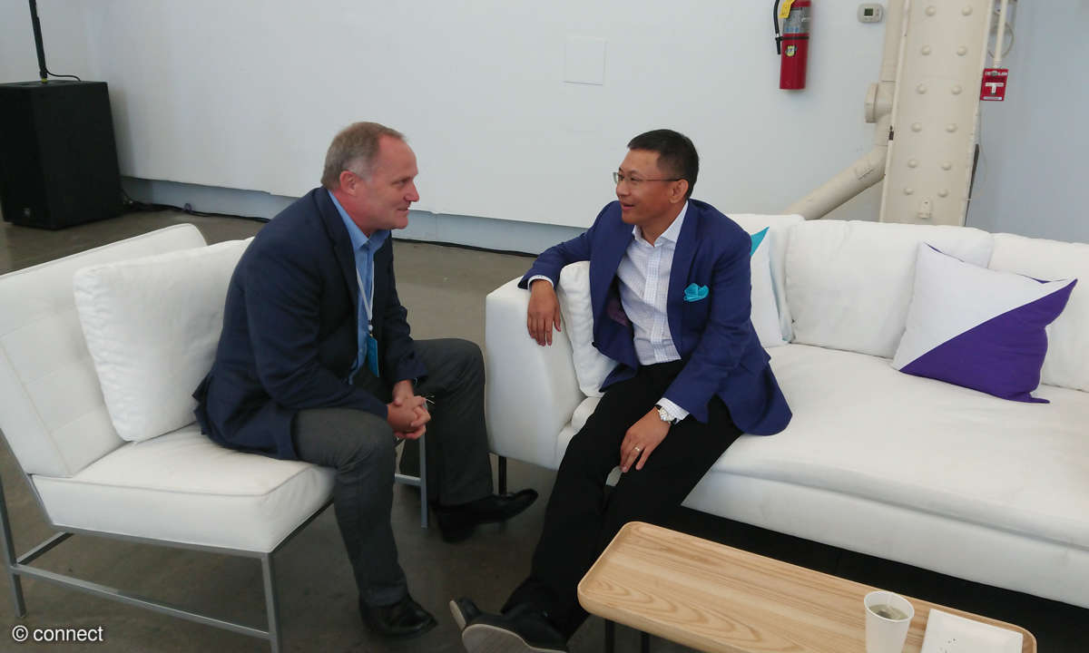 ZTE Interview zum Axon M Waasen und Cheng