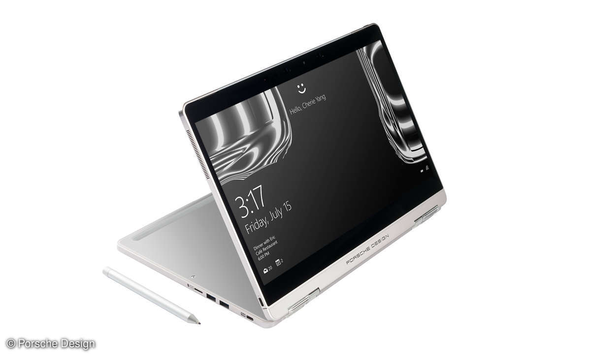 Porsche Design Book One umgeklappt
