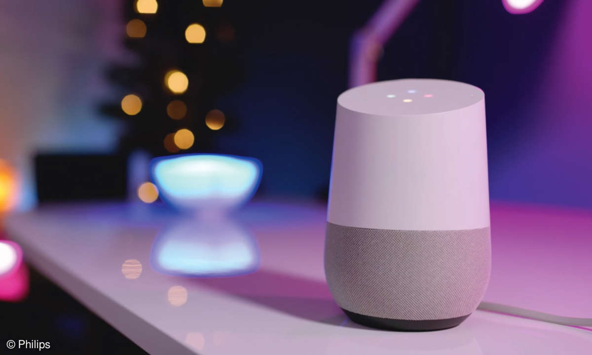 Philips Hue mit Google Home ansprechen
