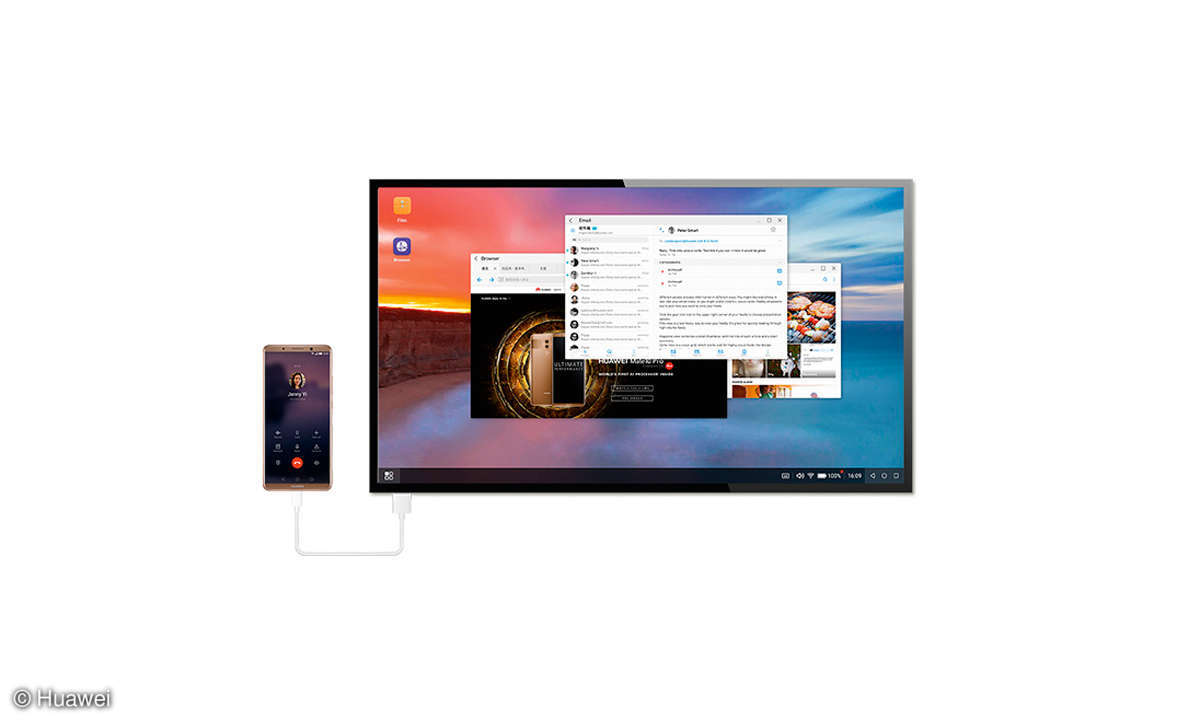 Huawei Mate 10 Pro Desktop-Modus