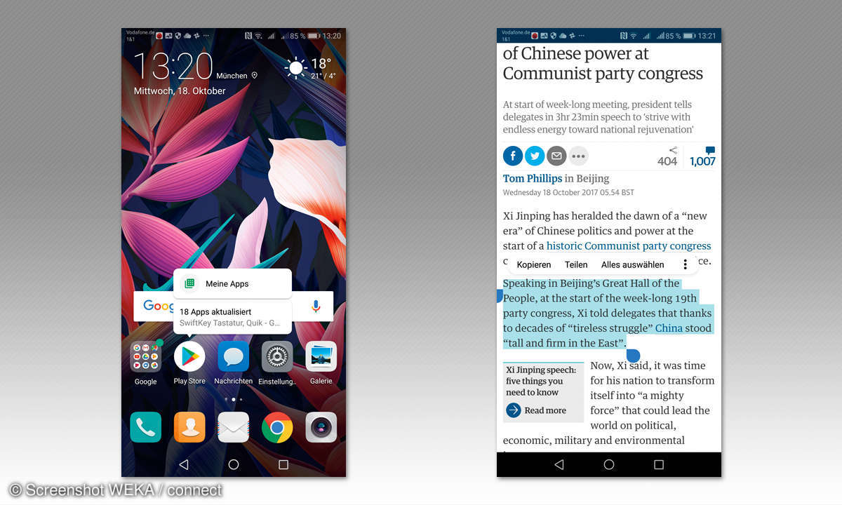 Huawei Mate 10 Pro Screenshot