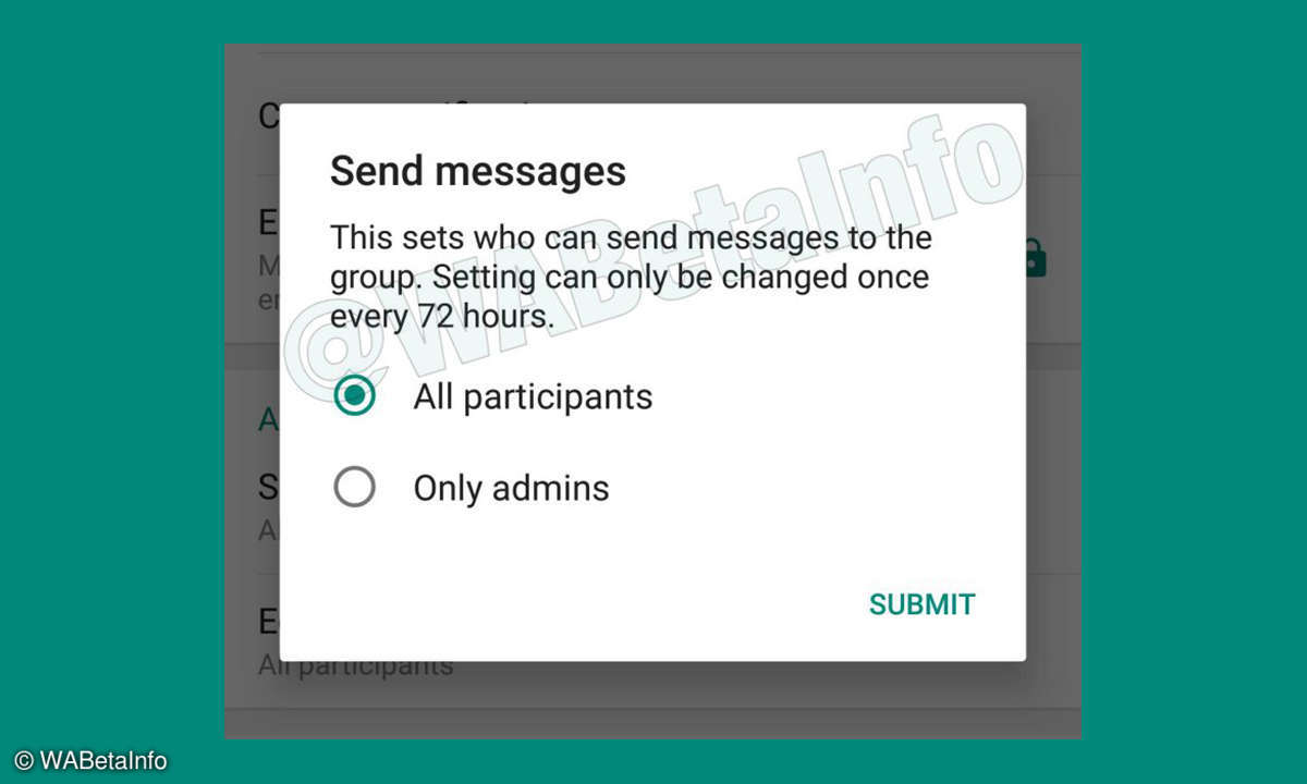 WhatsApp-Update mit neuer Gruppenverwaltung