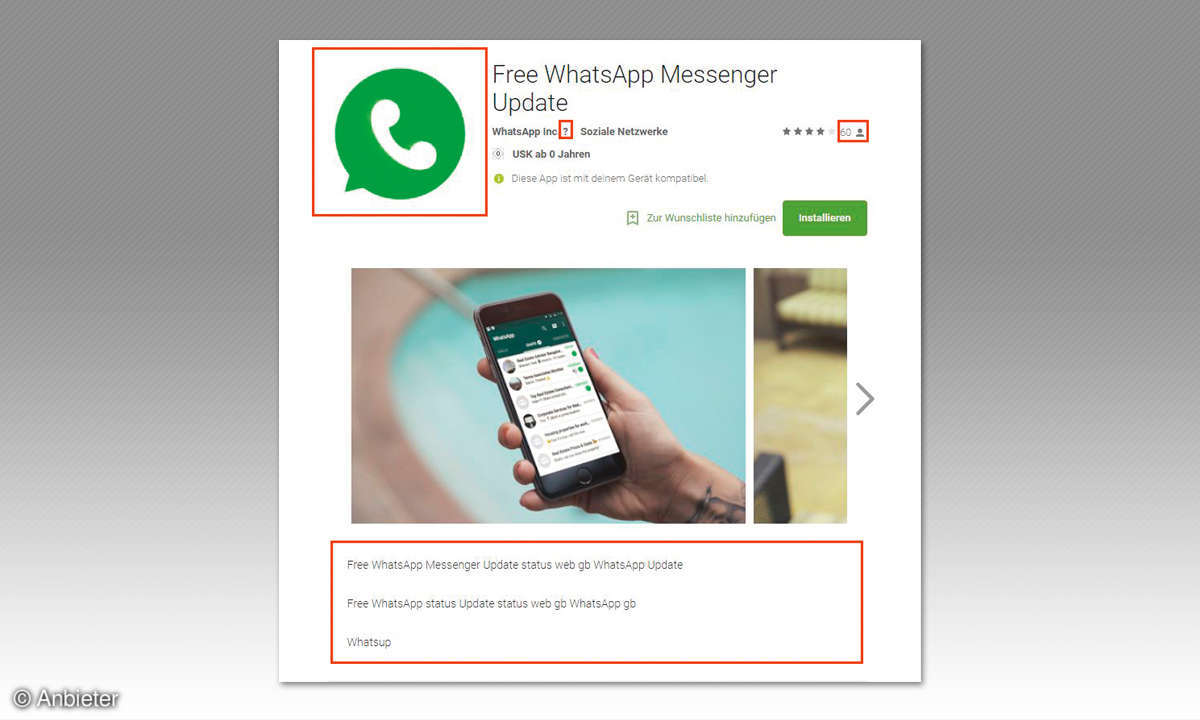 Fake 1 WhatsApp App