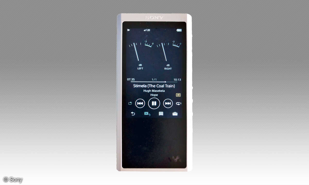 Sony-NW-ZX300 Screen