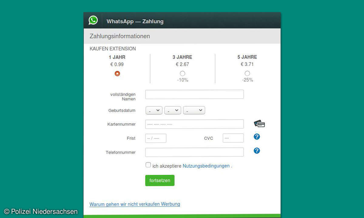 WhatsApp-Phishing-Mail