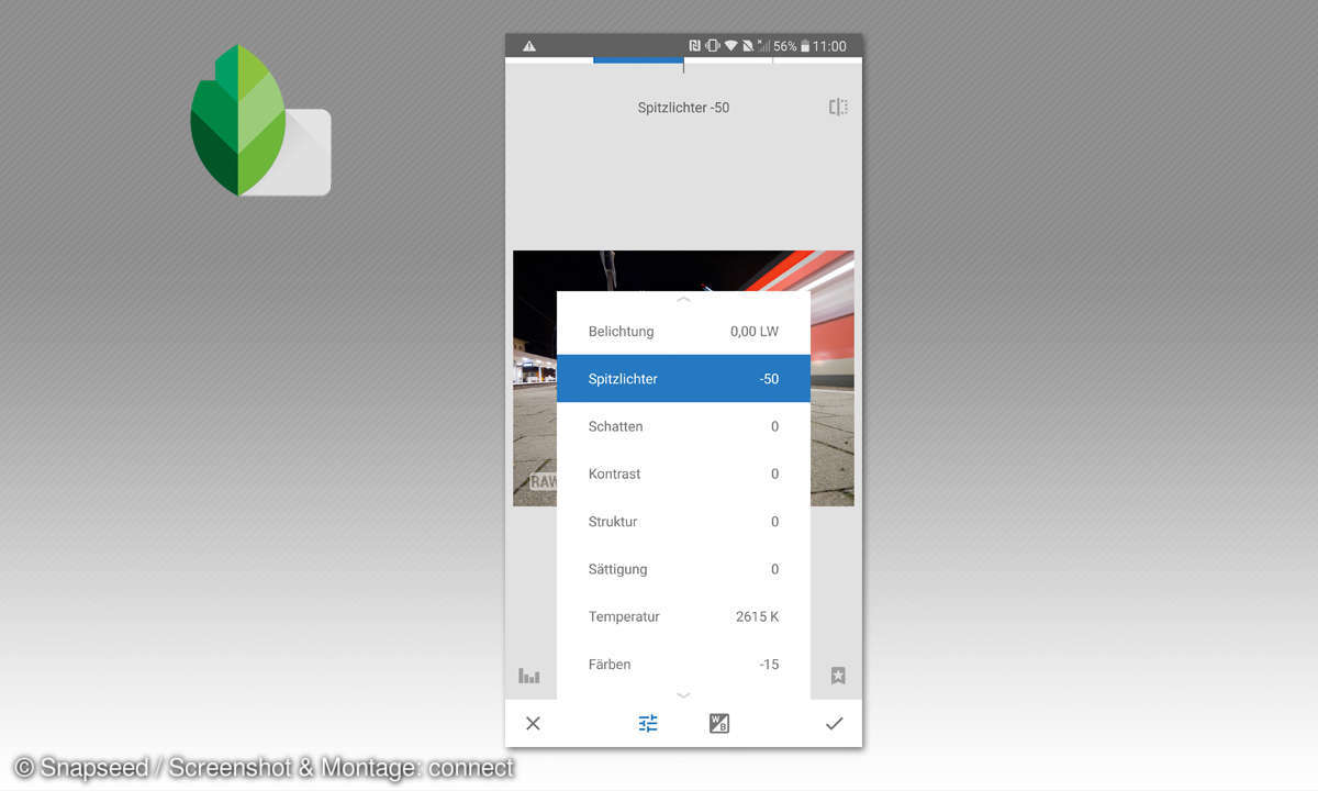 Bessere Smartphone Fotos: App zur Bildbearbeitung