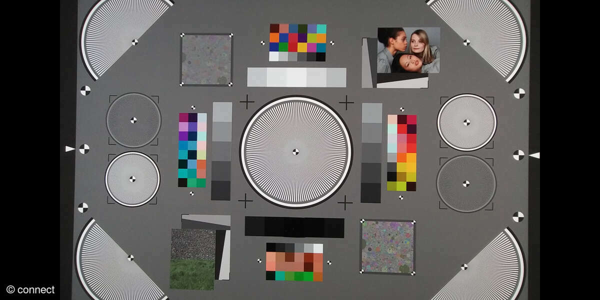 Selfie-Kamera Testbilder