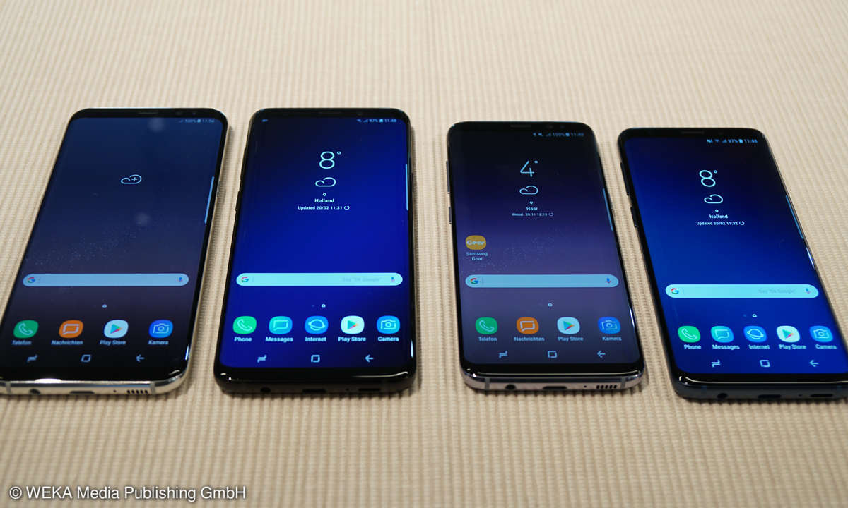 Samsung Galaxy S9 und Galaxy S8