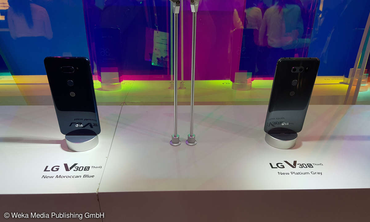 LG V30S ThinQ neue Farben MWC 2018