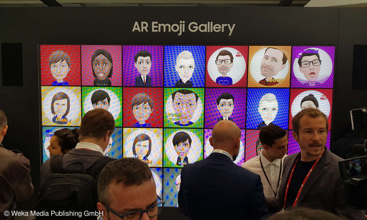 Samsung Emoji Gallery MWC 2018