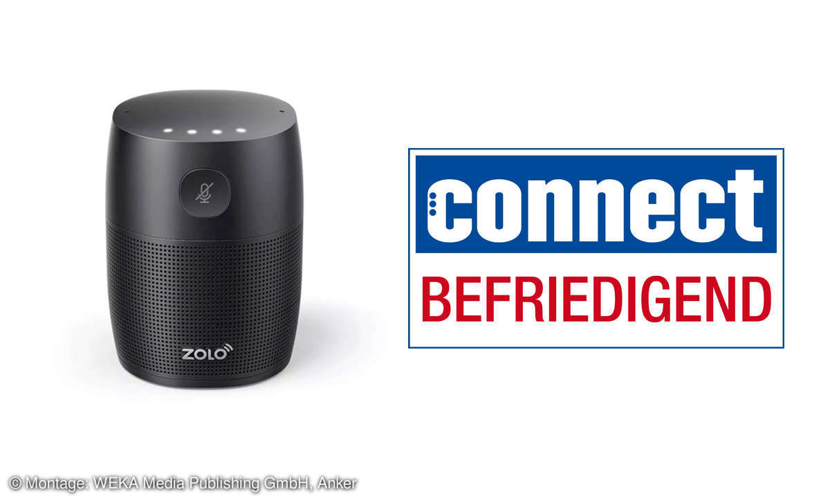 Zolo Mojo - connect Testsiegel Befriedigend