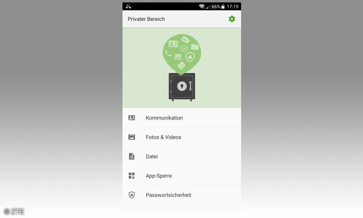 ZTE Blade A6 - Privater Bereich