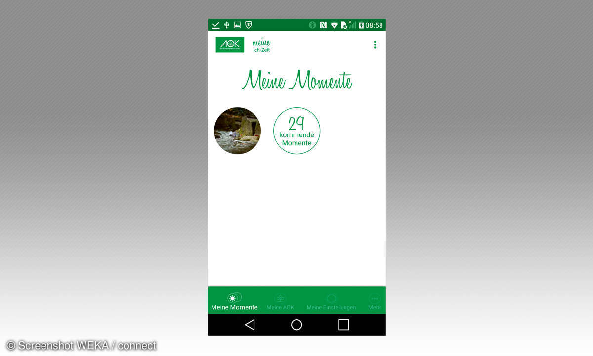 Entspannungs - App AOK 2