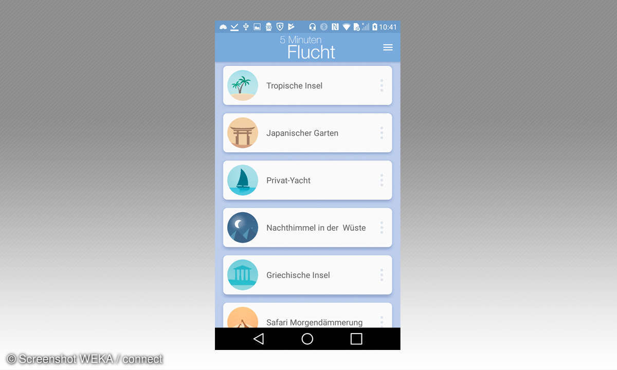Entspannungs- Apps : 5 Minuten Flucht 2