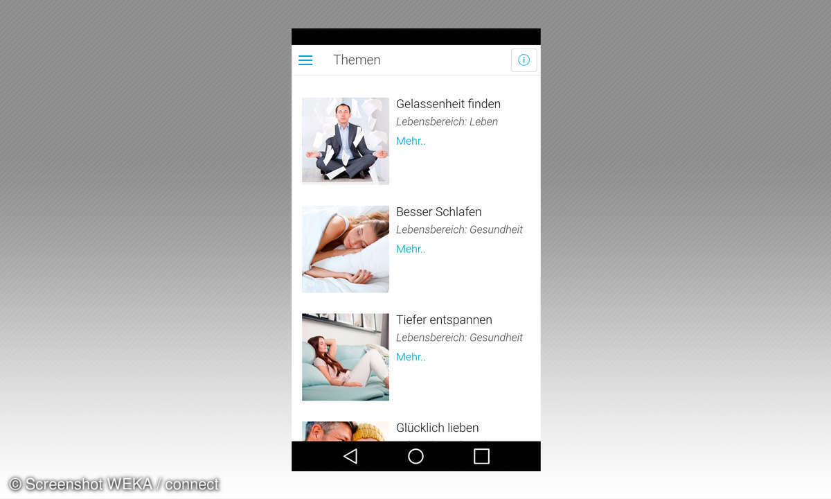 Entspannungs Apps - no limit