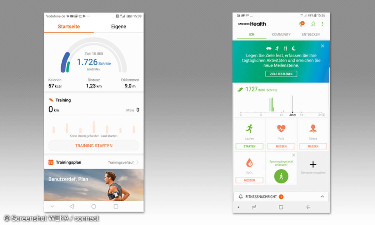 Samsung vs. Huawei: Extras & Cloud