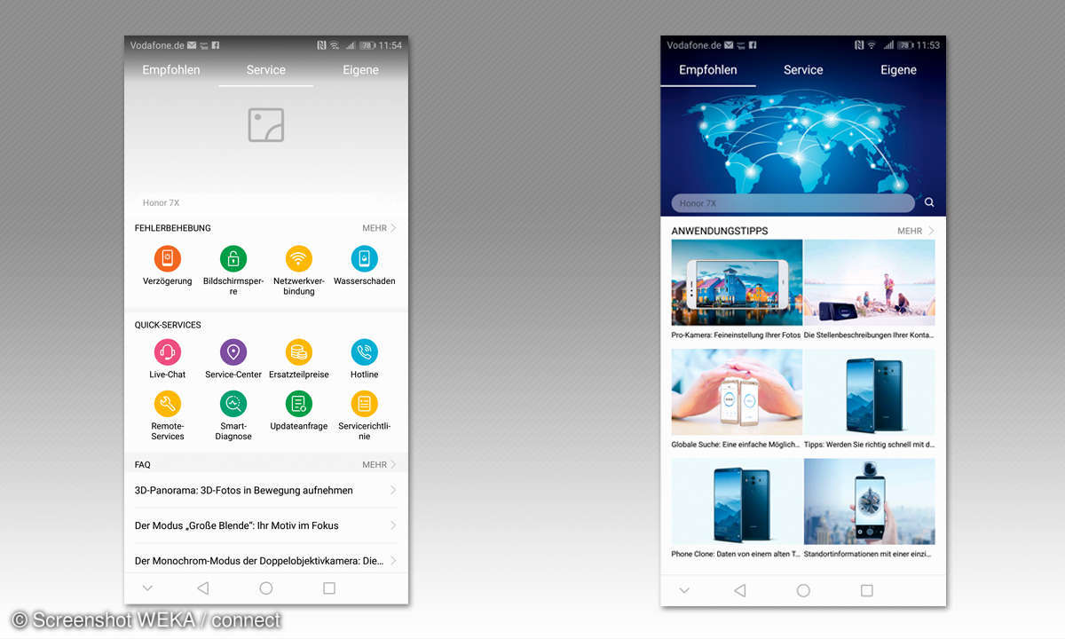 Service & Support bei Huawei