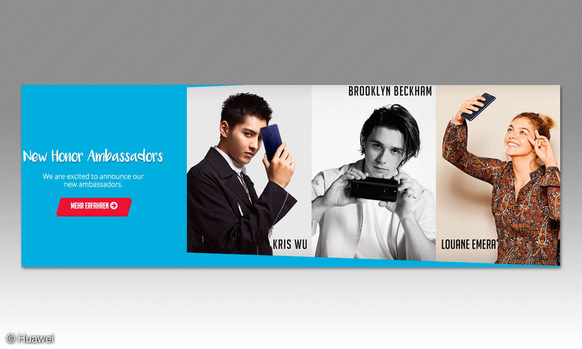 Samsung vs. Huawei: Honor New Ambassadors