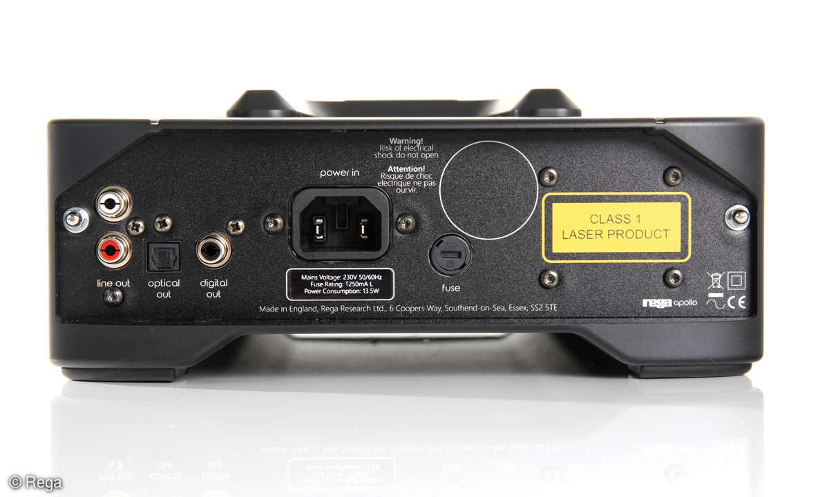 Rega Apollo CDP - back
