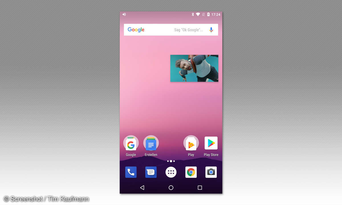 Android 8: Bild-in-Bild-Modus