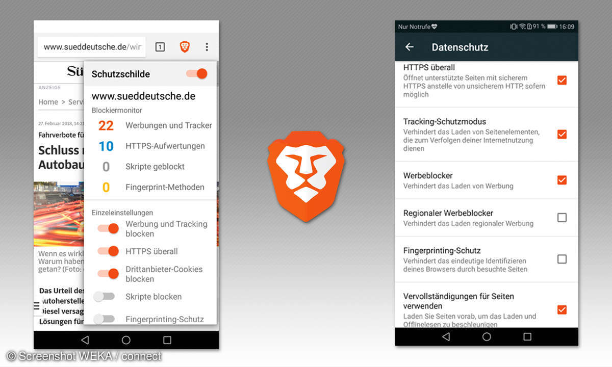 Browser App - Brave