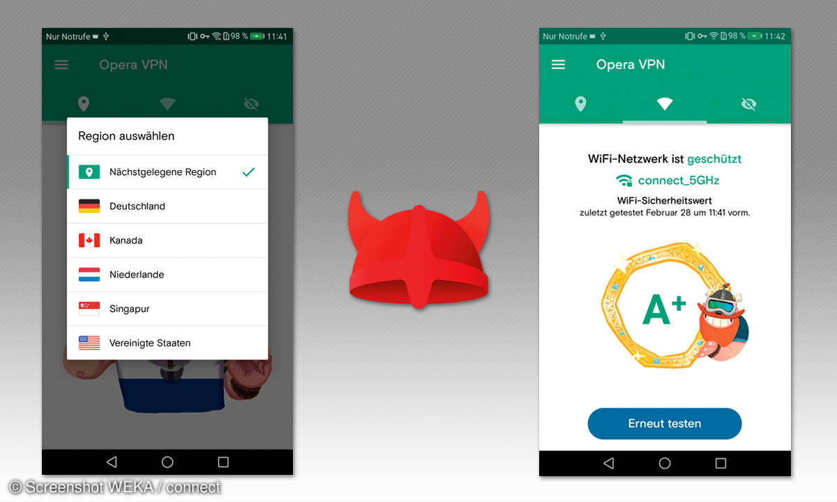 Browser App: Opera VPN