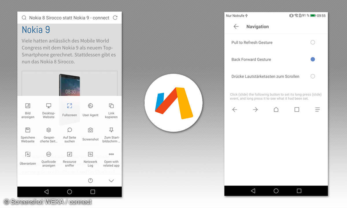 Browser App: Via