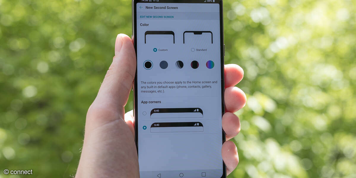 LG G7 grau ohne Notch