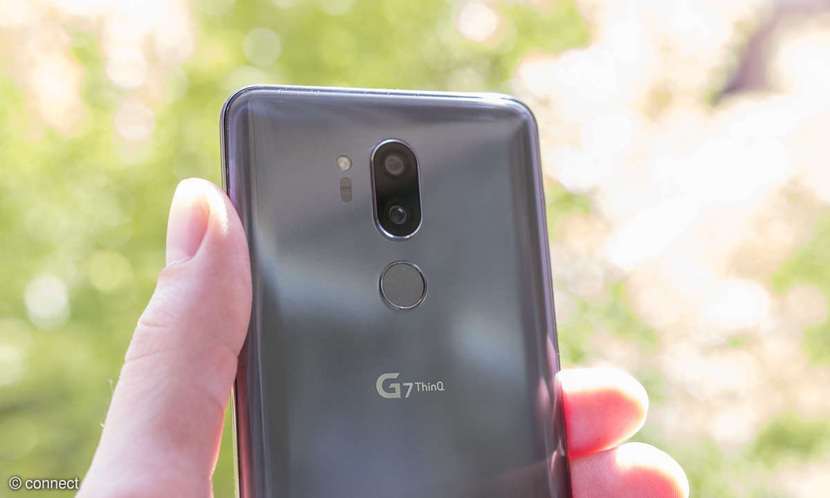 LG G7 grau Rückkamera 