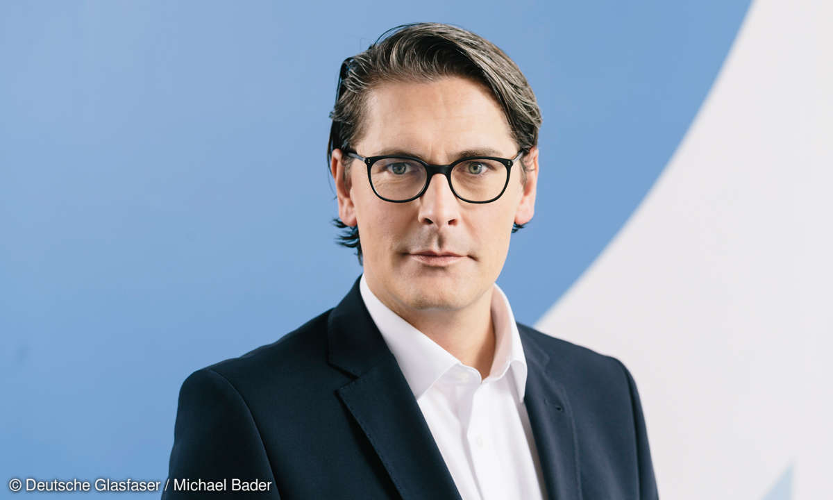 Interview mit Uwe Nickl, Geschäftsführer von Deutsche Glasfaser