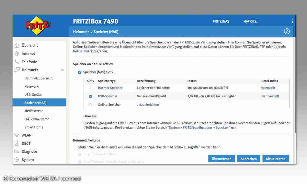 gesunder Menschenverstand vertrauen Optional fritzbox externe festplatte einrichten Kokain