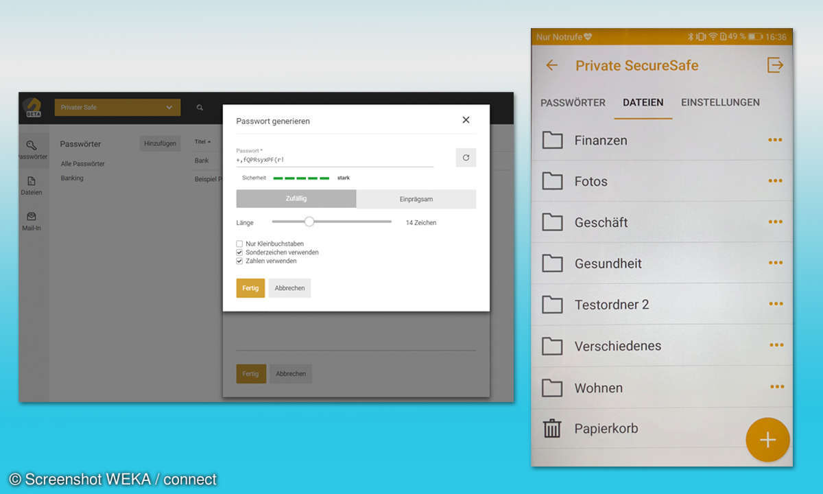 Cloud-Dienste im Leistungscheck - Secure Safe