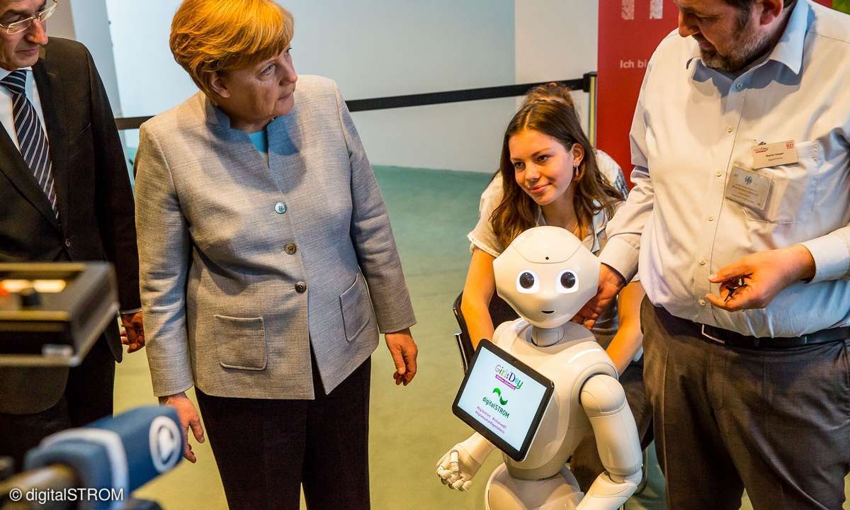 digitalSTROM Bundeskanzlerin