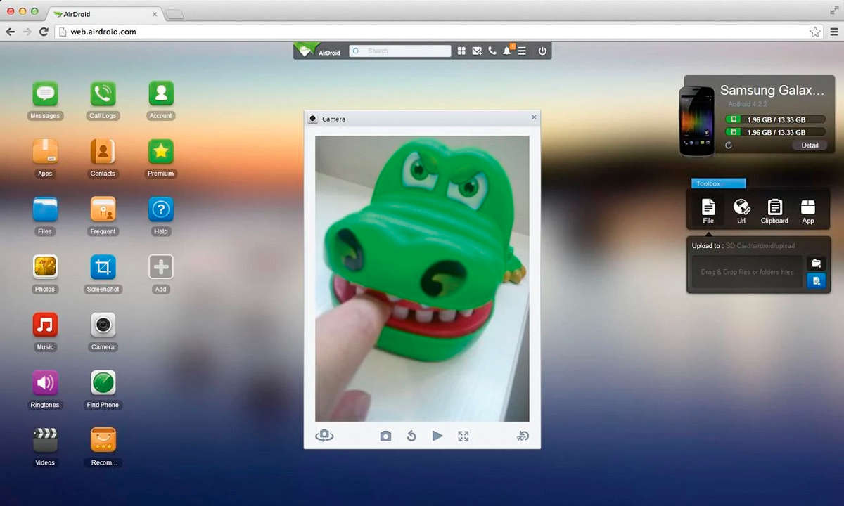Smartphone als PC-Ersatz: Sand Studio AirDroid