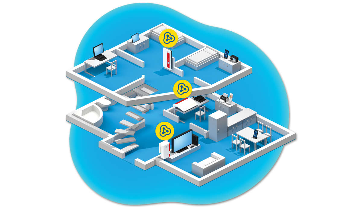 Was steckt hinter Mesh-WLAN?