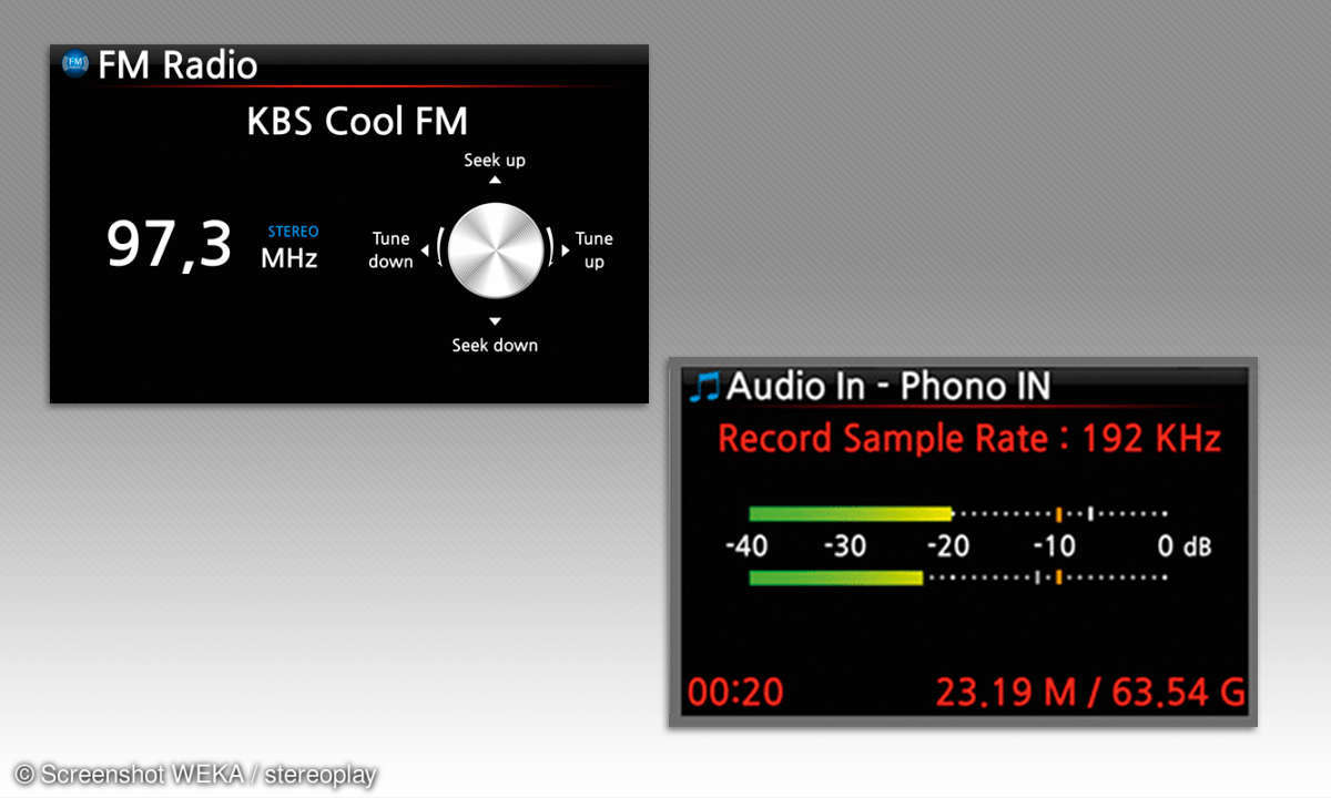 CocktailAudio X-45 - Screens