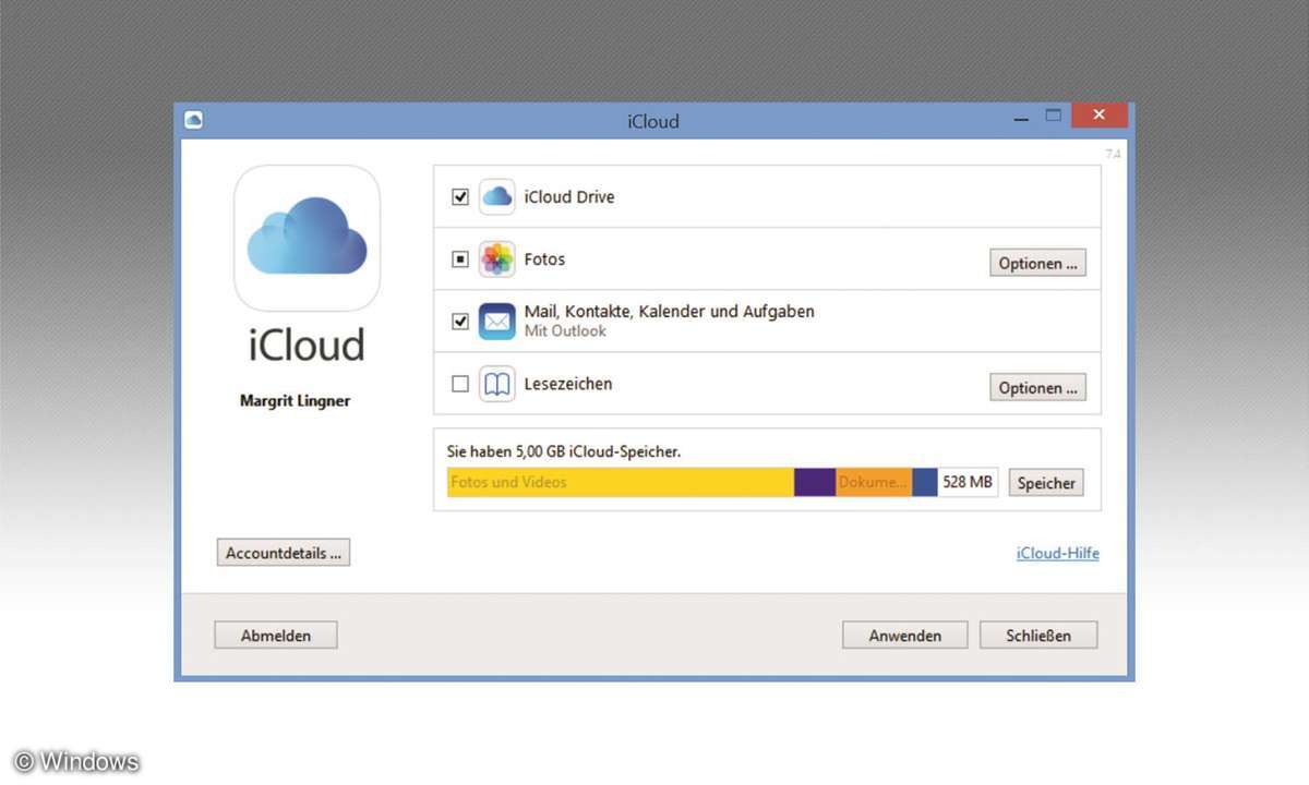 iCloud Speicher