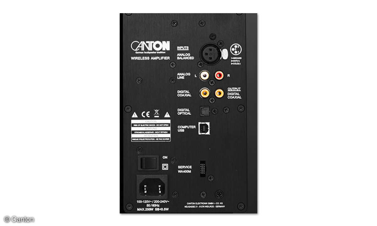 autsprecher Canton IQ Vento 9 aktiv M und Aktiv S im Test