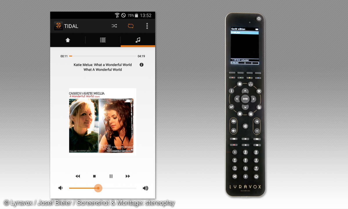 Lyravox Karlina - App & Fernbedienung
