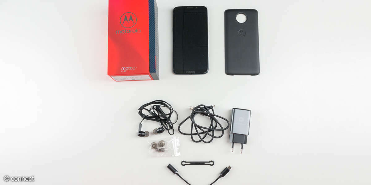Motorola Moto Z3 Play Lieferumfang