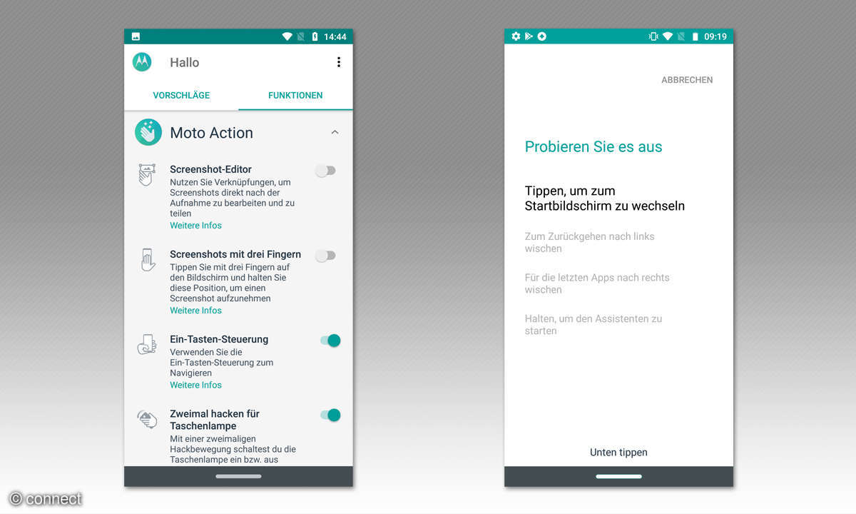 Moto Z3 Play Screens