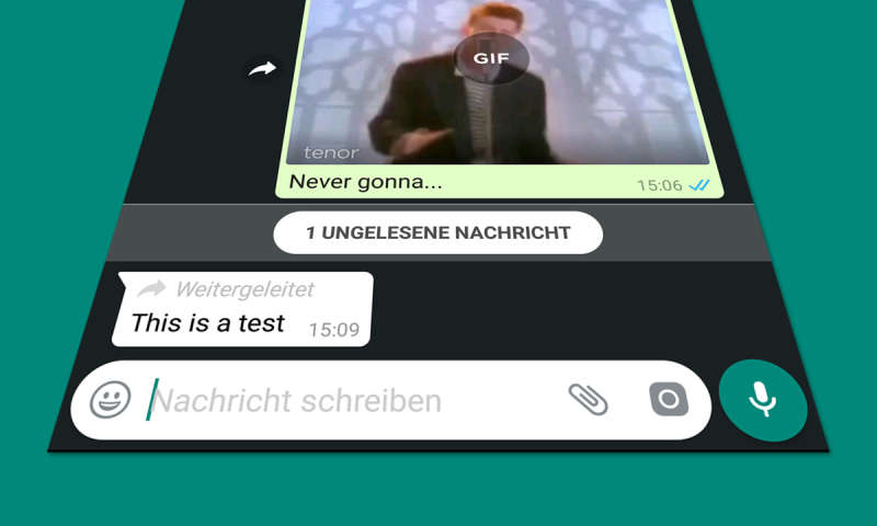 WhatsApp markiert weitergeleitete Nachrichten - connect