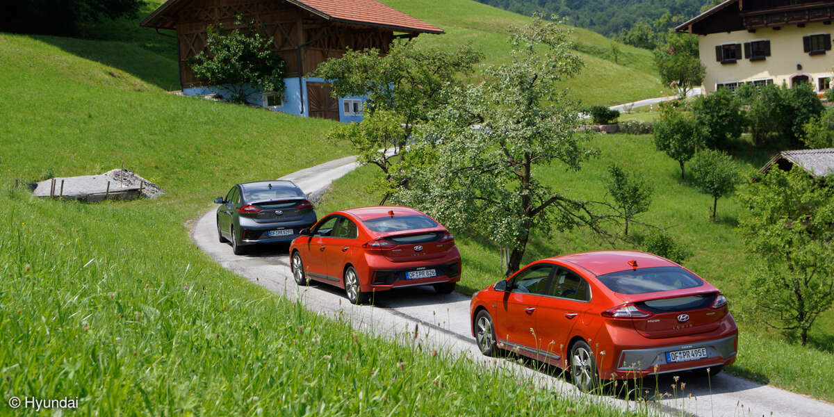Hyundai Ioniq Rückansicht