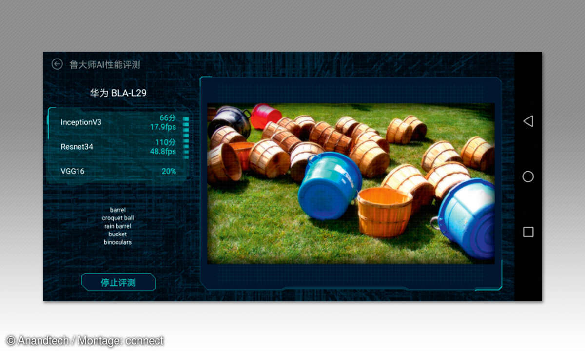 Künstliche Intelligenz - KI Benchmark NPU Test
