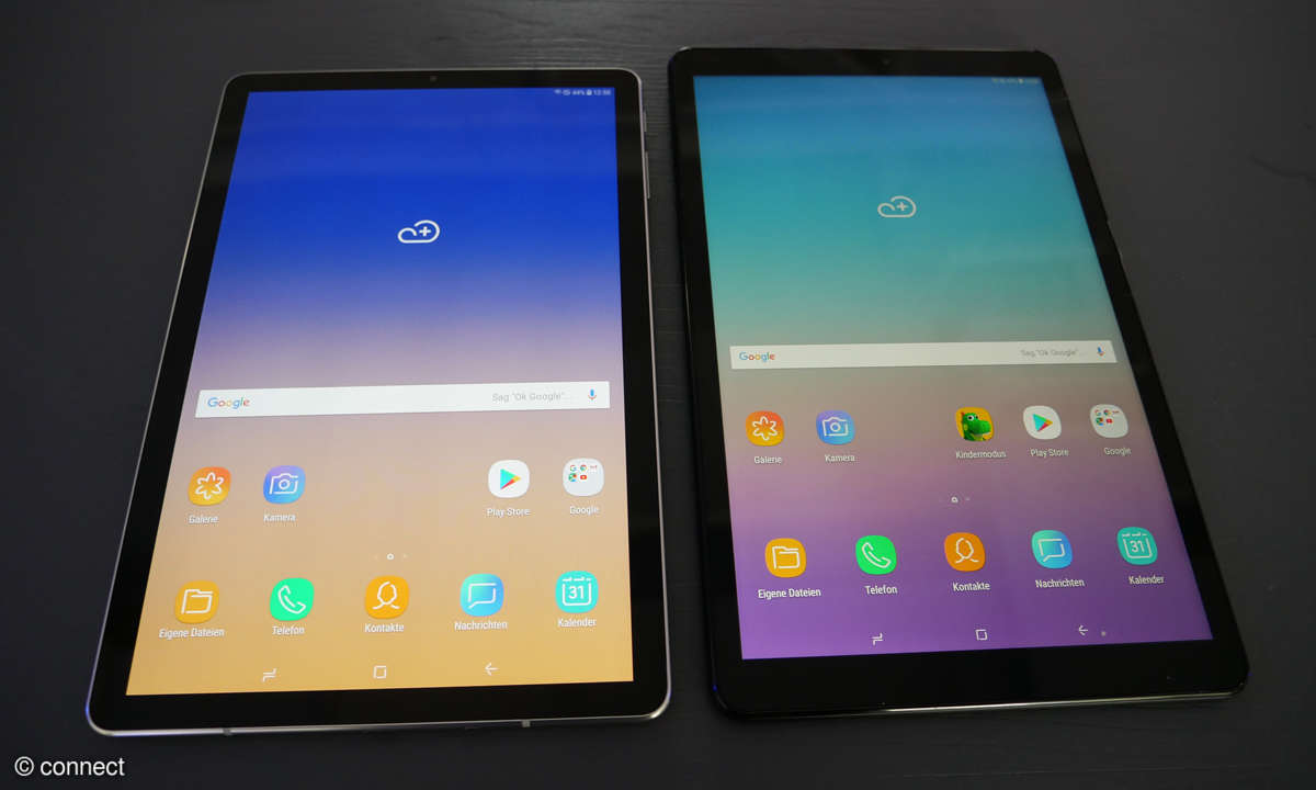Samsung Galaxy Tab S4 und A 10.5