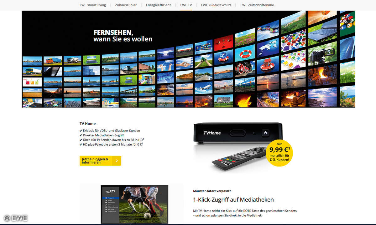 EWE TV-Home