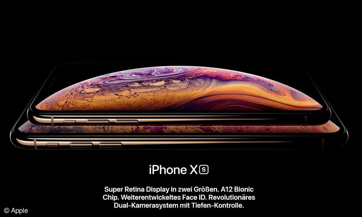 Screenshot Apple Website