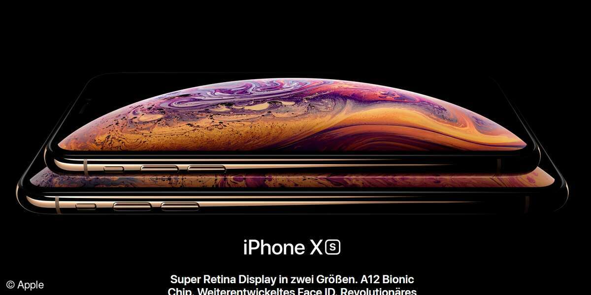 Screenshot Apple Website